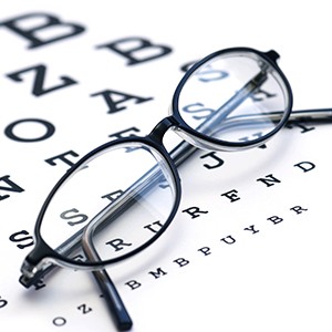 Eye Chart for Eye Exam