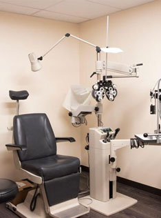 Comprehensive Eye Health Exam equipment in Bard Optical Jacksonville
